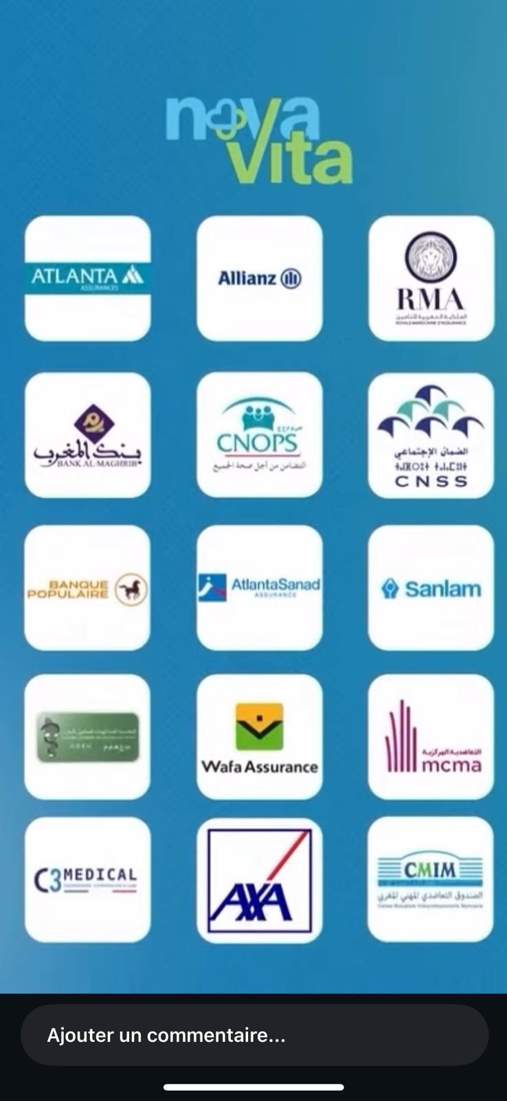 مجموعة نوفا فيتا: شراكات قوية مع أهم شركات التأمين لتسهيل حصولكم على الرعاية الصحية